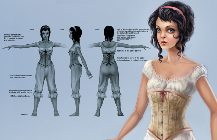 penelope model sheet